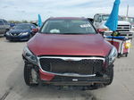 2018 Kia Sorento Ex Red vin: 5XYPH4A59JG409778