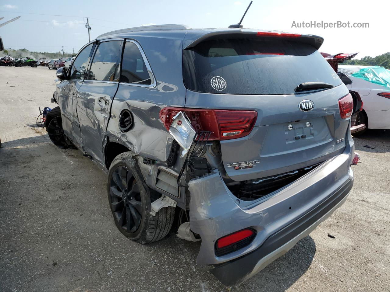 2020 Kia Sorento Ex Silver vin: 5XYPH4A59LG709453