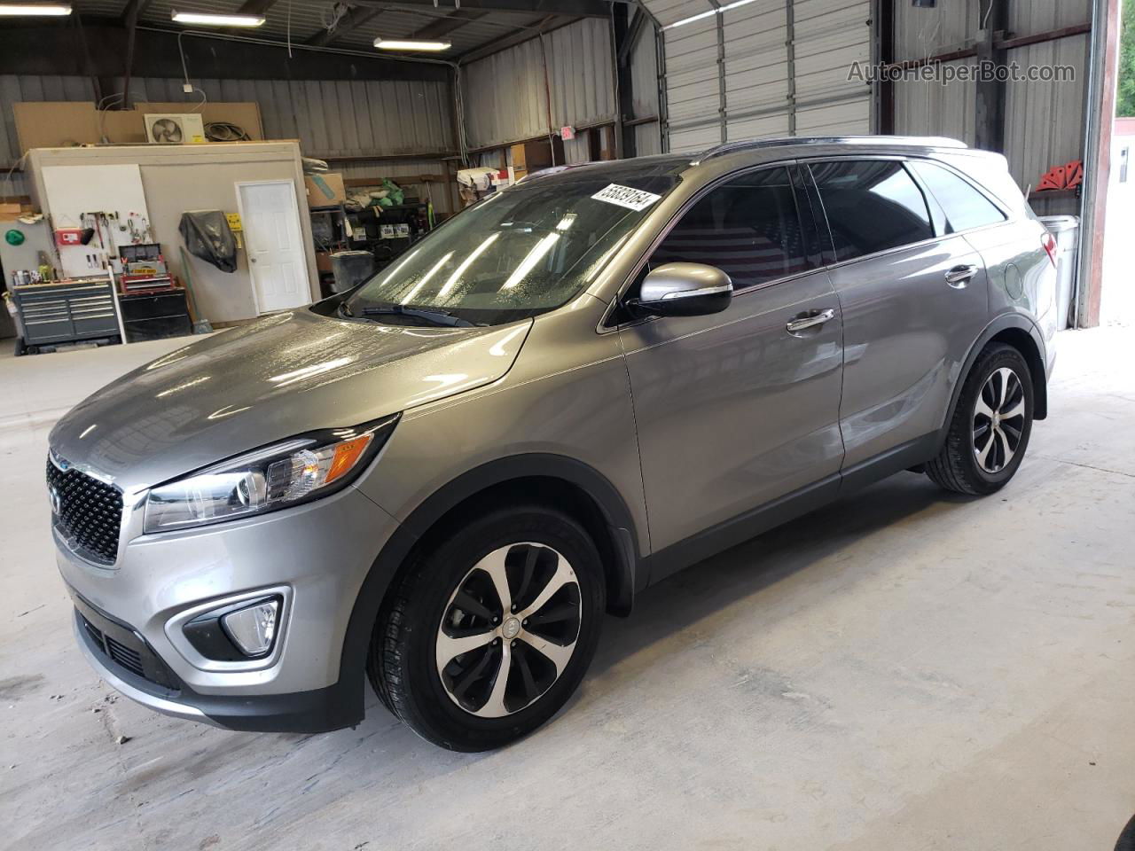 2018 Kia Sorento Ex Silver vin: 5XYPH4A5XJG409532