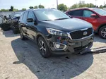 2017 Kia Sorento Ex Черный vin: 5XYPHDA12HG264462