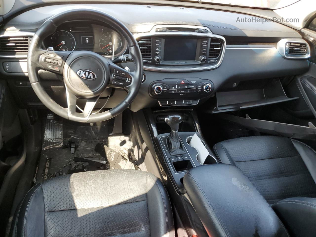 2017 Kia Sorento Ex Черный vin: 5XYPHDA12HG264462