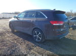 2018 Kia Sorento 2.0t Ex Maroon vin: 5XYPHDA14JG348496