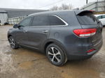 2018 Kia Sorento Ex Gray vin: 5XYPHDA17JG376129