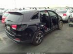 2018 Kia Sorento Ex Черный vin: 5XYPHDA18JG348288