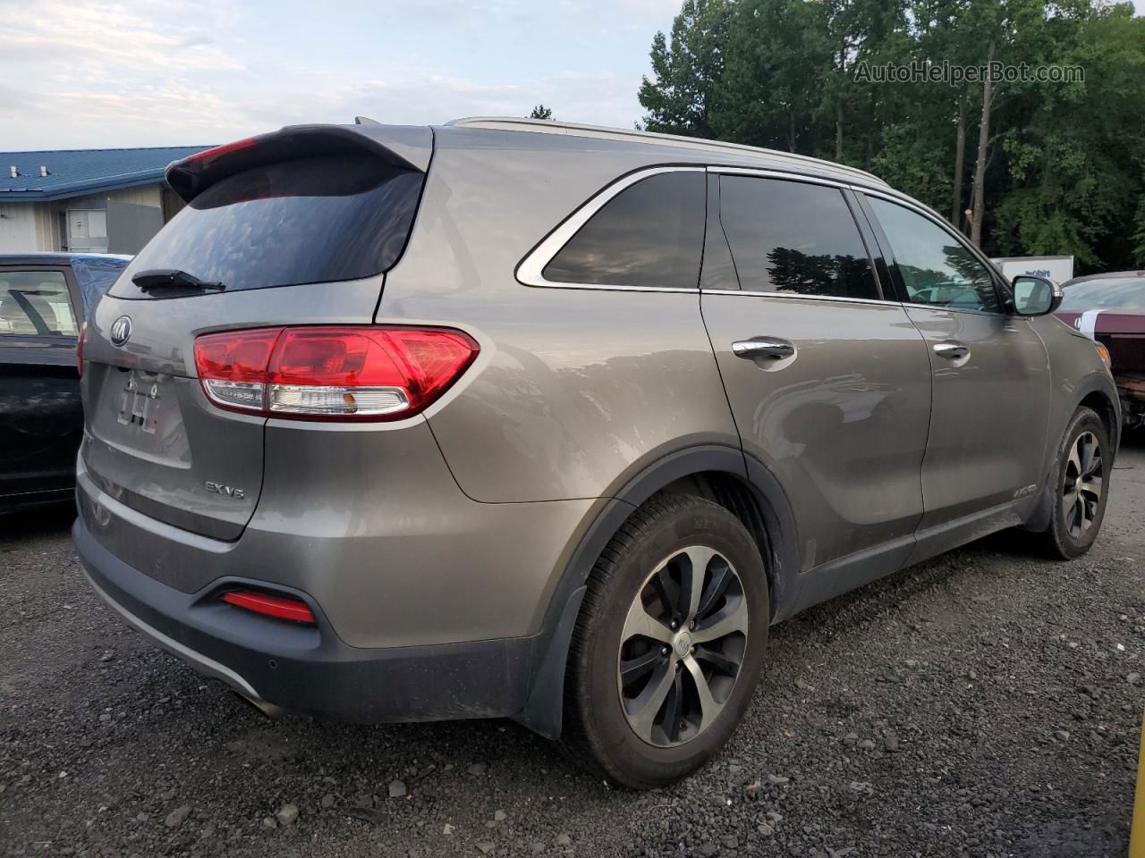 2017 Kia Sorento Ex Beige vin: 5XYPHDA50HG317968