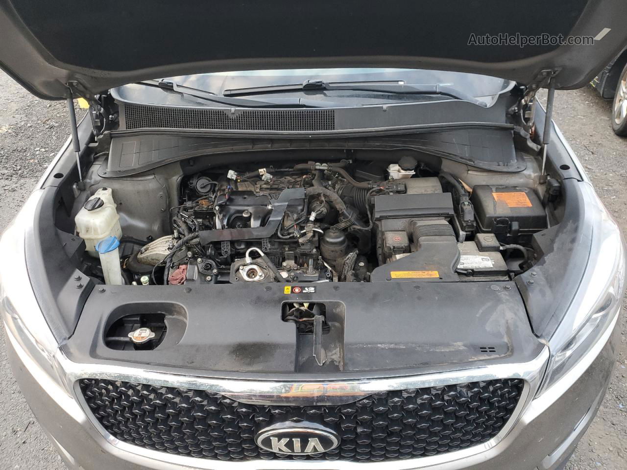 2017 Kia Sorento Ex Бежевый vin: 5XYPHDA50HG317968