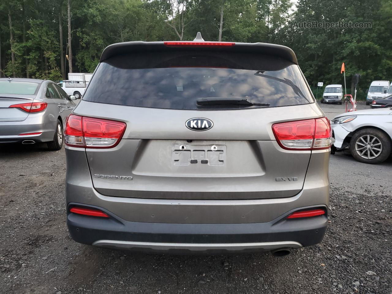 2017 Kia Sorento Ex Бежевый vin: 5XYPHDA50HG317968