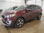 2018 Kia Sorento Ex Burgundy vin: 5XYPHDA50JG405036