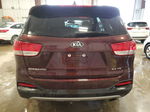 2018 Kia Sorento Ex Burgundy vin: 5XYPHDA50JG405036