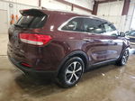 2018 Kia Sorento Ex Burgundy vin: 5XYPHDA50JG405036