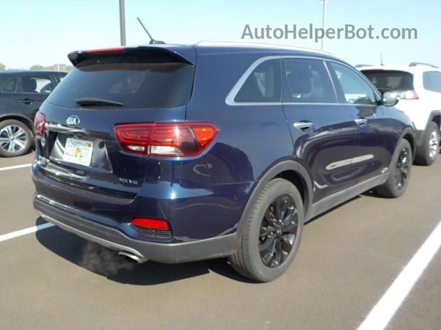 2020 Kia Sorento Ex V6 Blue vin: 5XYPHDA51LG667201