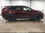 2020 Kia Sorento 3.3l Ex Бордовый vin: 5XYPHDA51LG692518