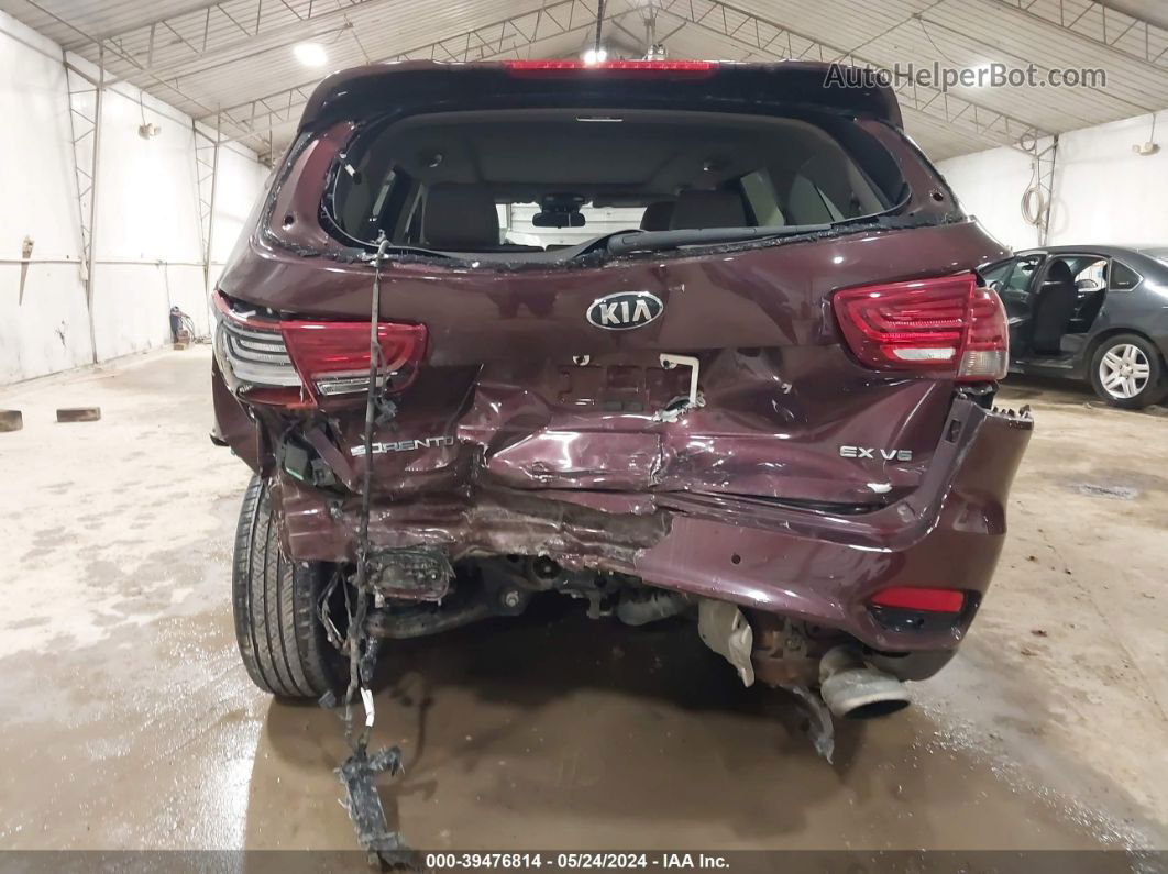 2020 Kia Sorento 3.3l Ex Бордовый vin: 5XYPHDA51LG692518