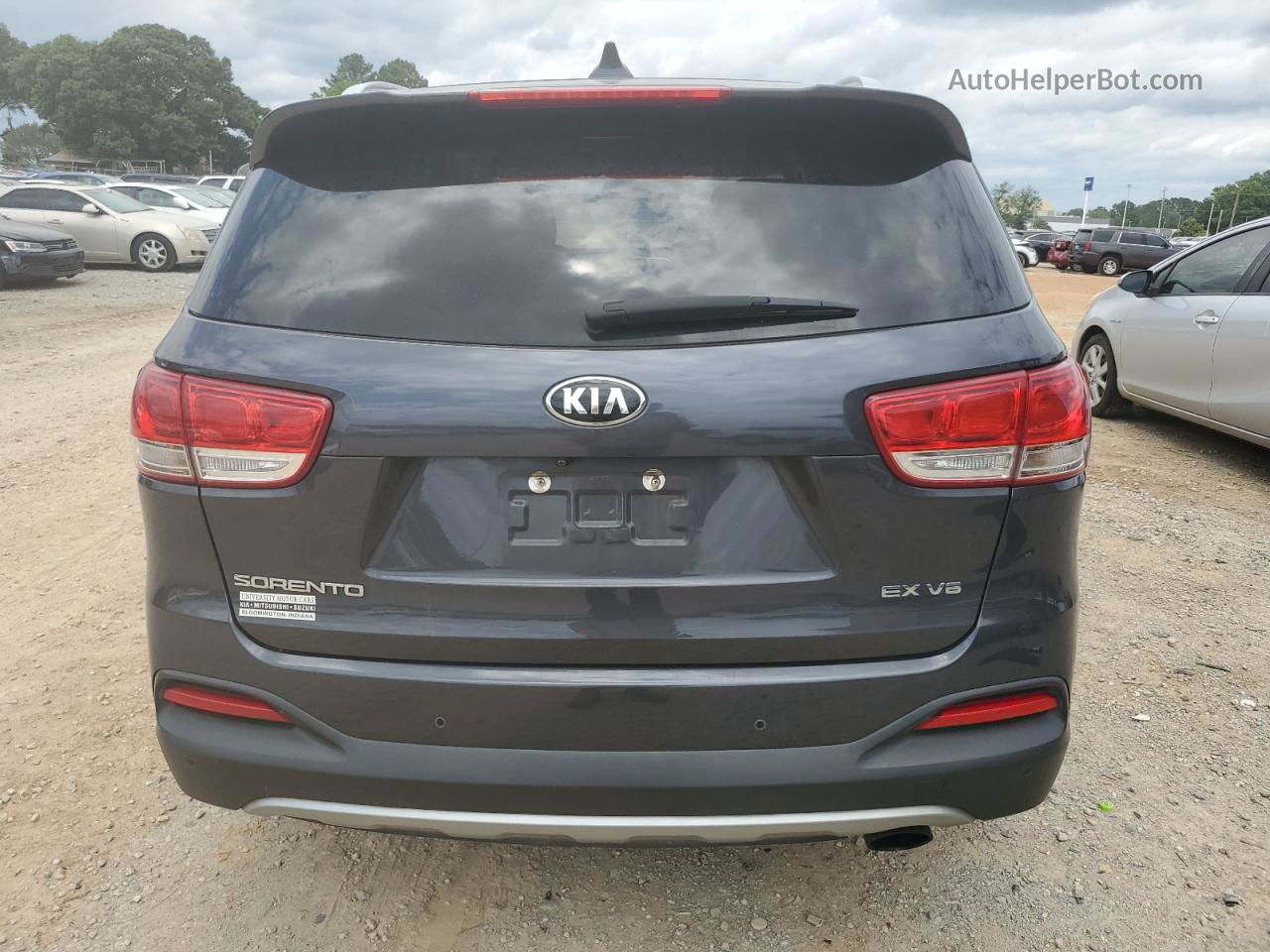 2017 Kia Sorento Ex Gray vin: 5XYPHDA52HG228323