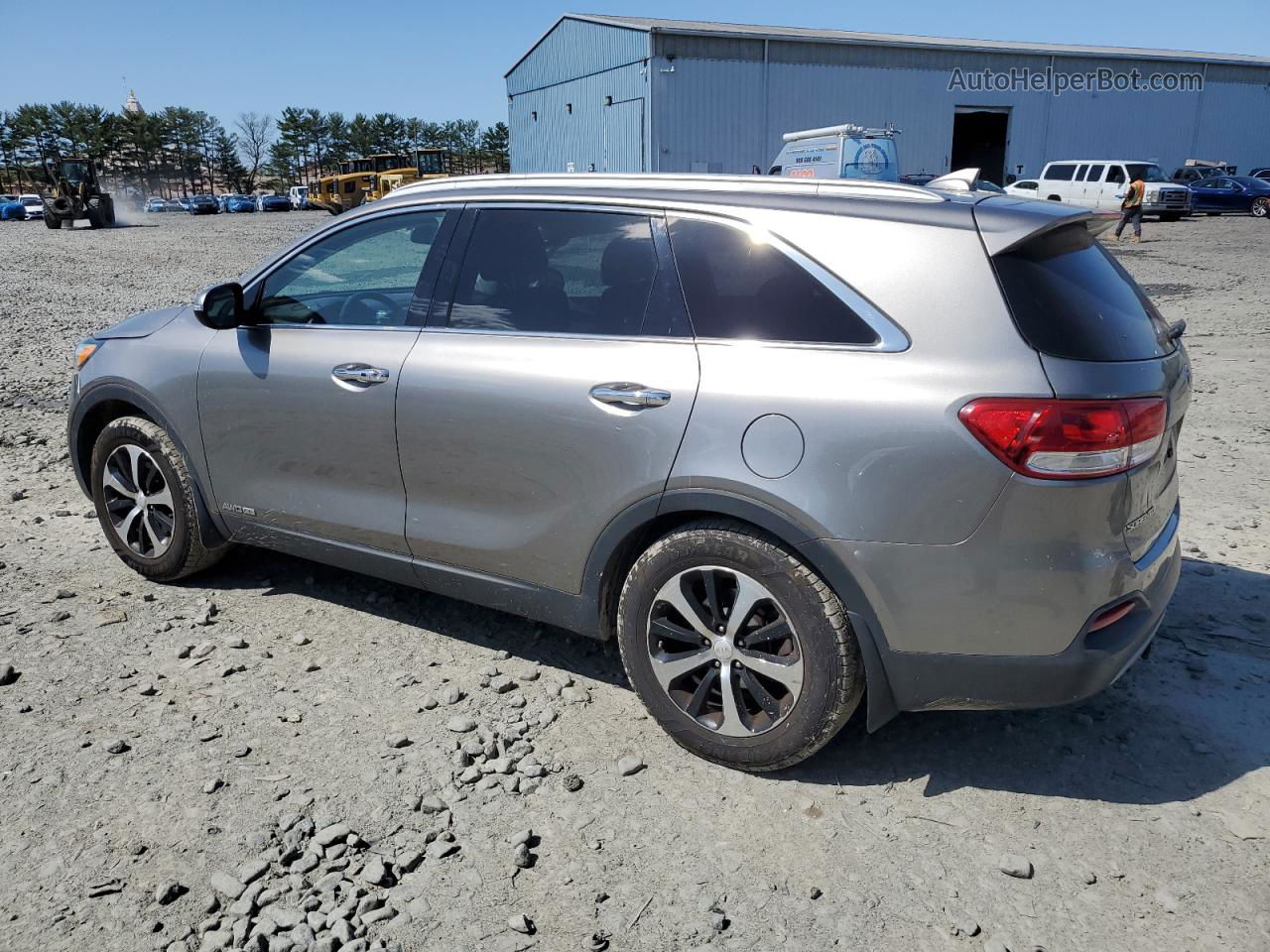 2017 Kia Sorento Ex Gray vin: 5XYPHDA52HG317972