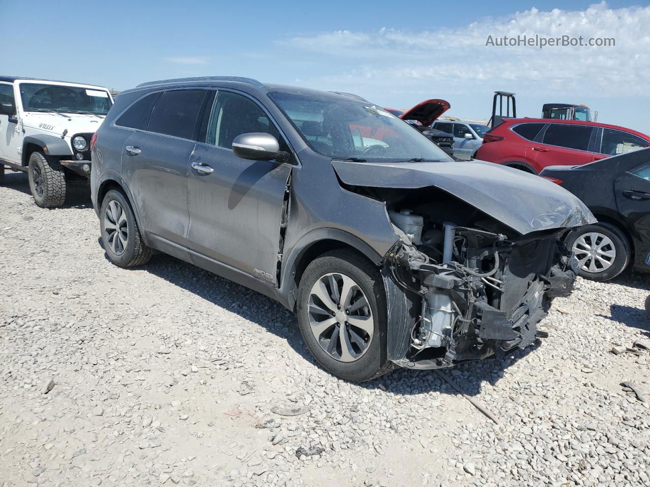 2018 Kia Sorento Ex Tan vin: 5XYPHDA52JG421853