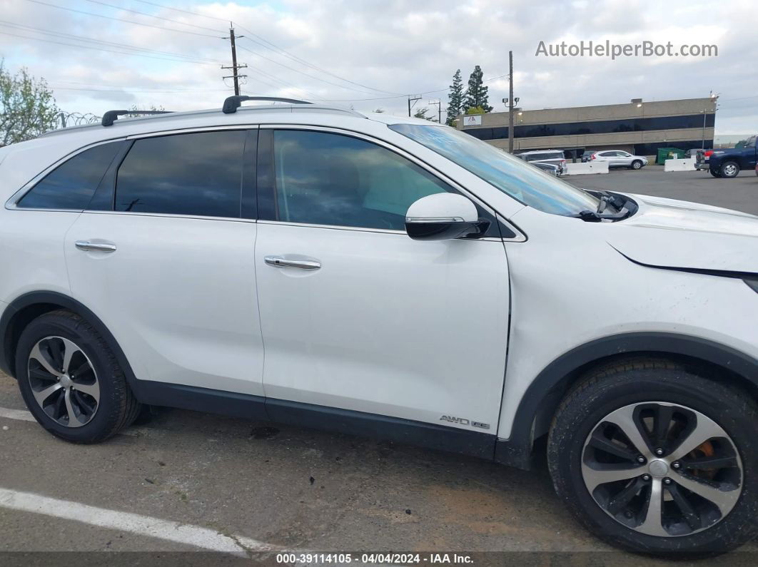 2017 Kia Sorento 3.3l Ex White vin: 5XYPHDA53HG226788