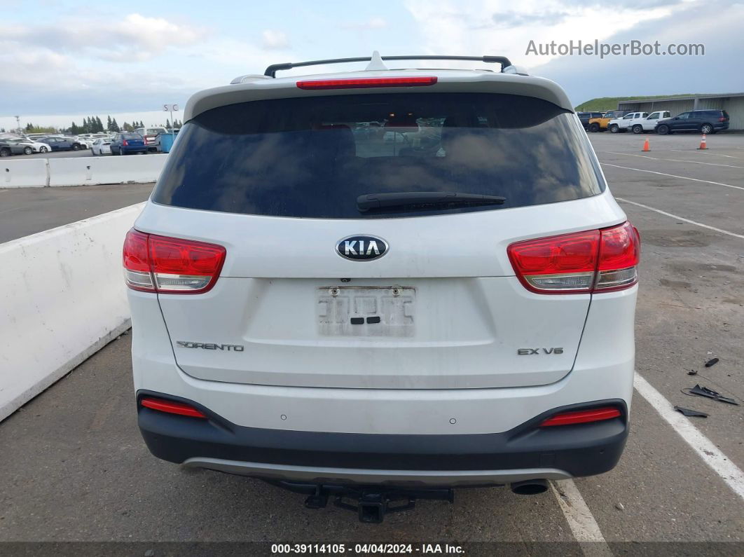 2017 Kia Sorento 3.3l Ex White vin: 5XYPHDA53HG226788