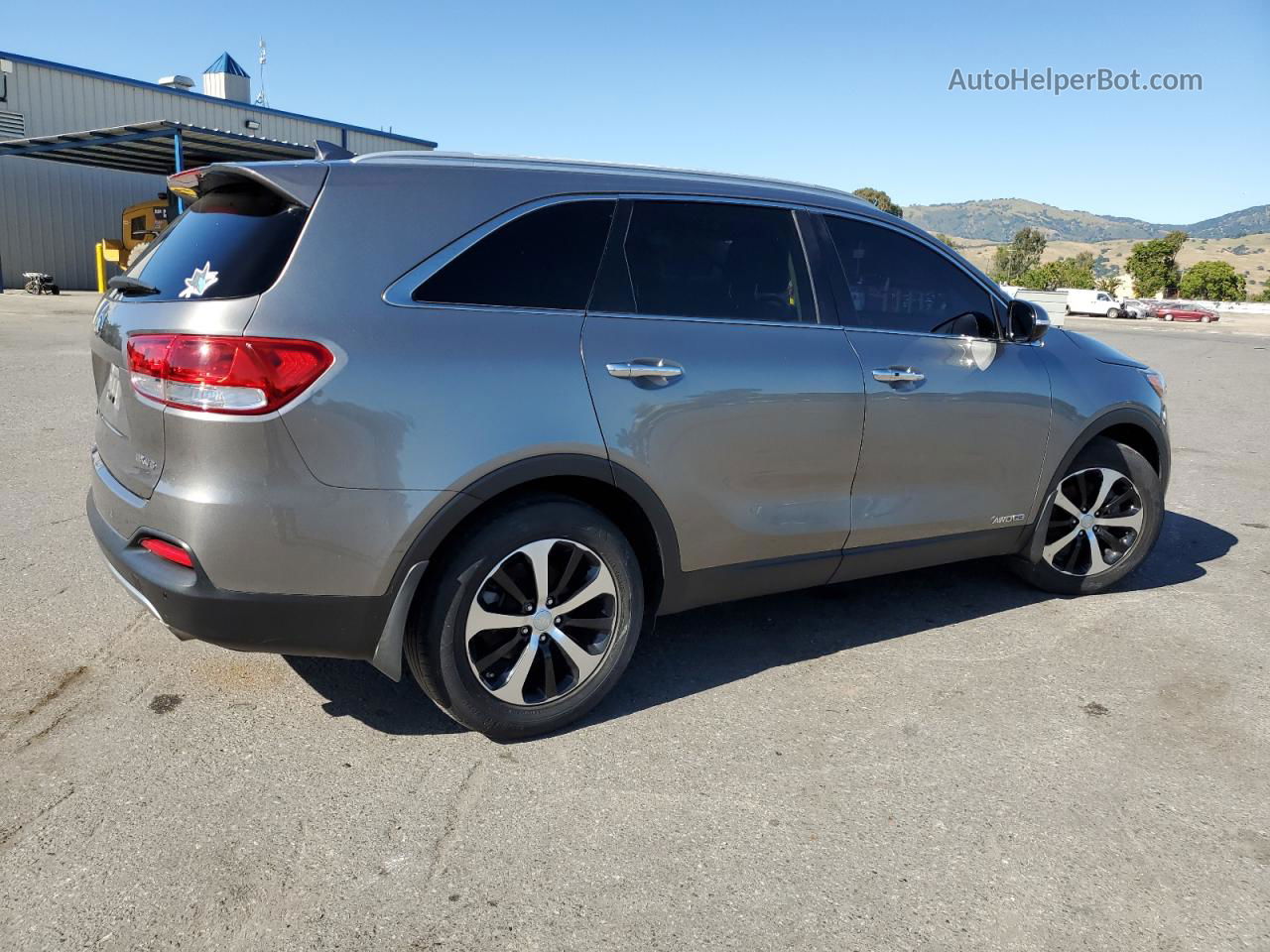 2017 Kia Sorento Ex Угольный vin: 5XYPHDA53HG237855