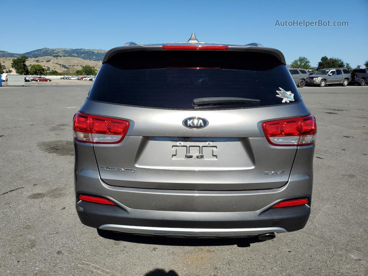 2017 Kia Sorento Ex Угольный vin: 5XYPHDA53HG237855