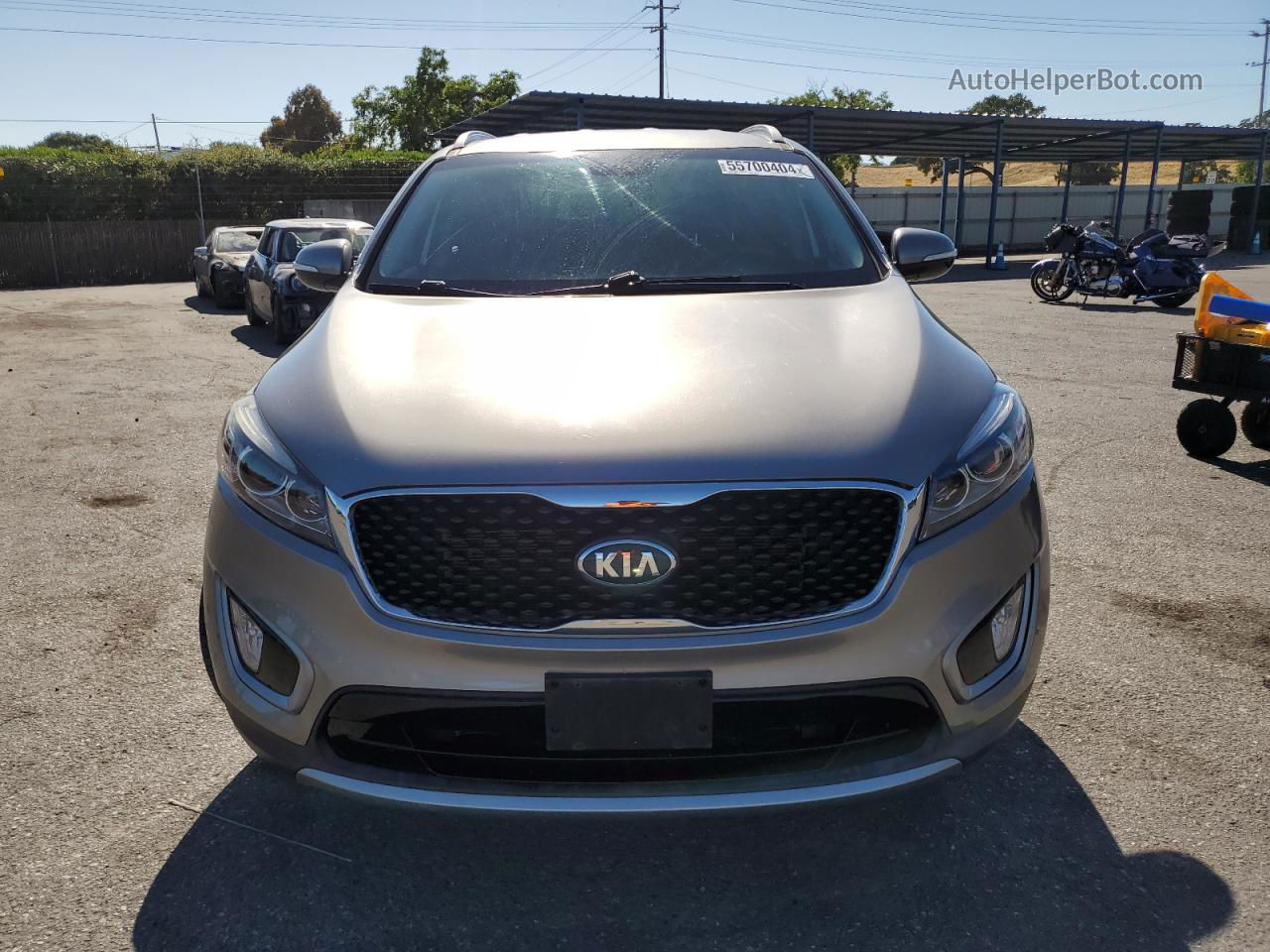 2017 Kia Sorento Ex Угольный vin: 5XYPHDA53HG237855