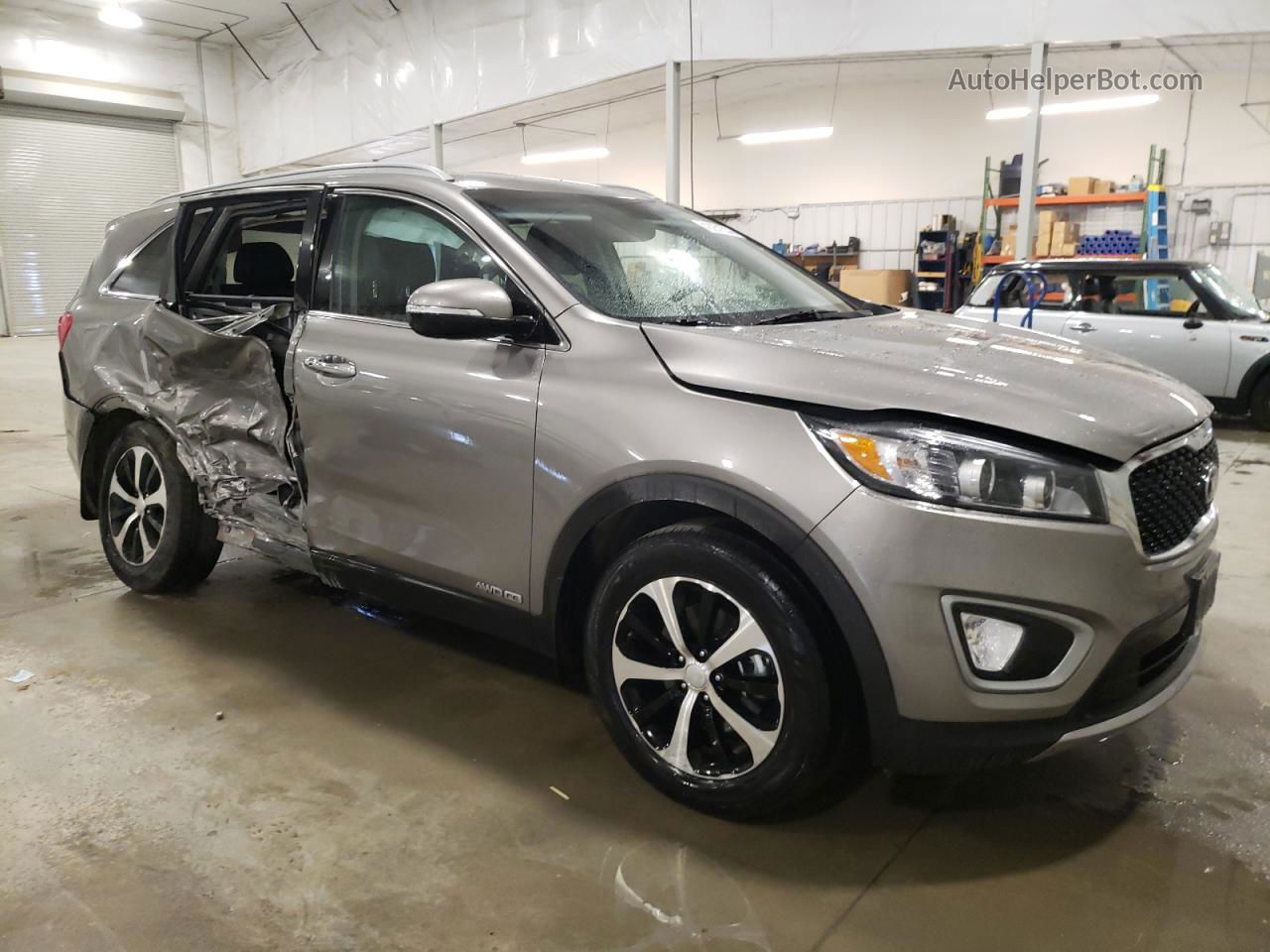 2017 Kia Sorento Ex Silver vin: 5XYPHDA53HG317611