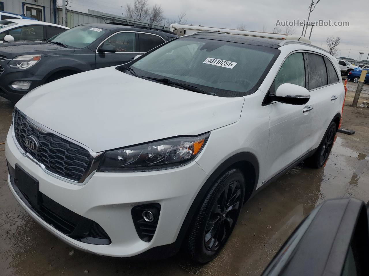 2020 Kia Sorento Ex Белый vin: 5XYPHDA53LG649590