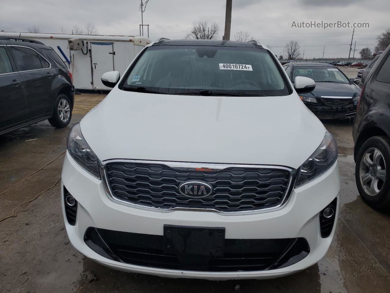 2020 Kia Sorento Ex White vin: 5XYPHDA53LG649590