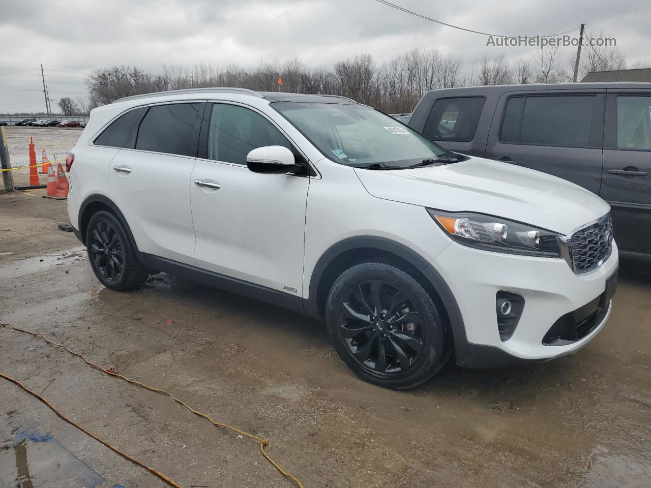 2020 Kia Sorento Ex Белый vin: 5XYPHDA53LG649590