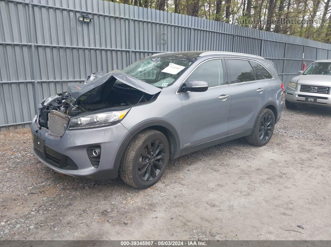 2020 Kia Sorento 3.3l Ex Серый vin: 5XYPHDA53LG707505