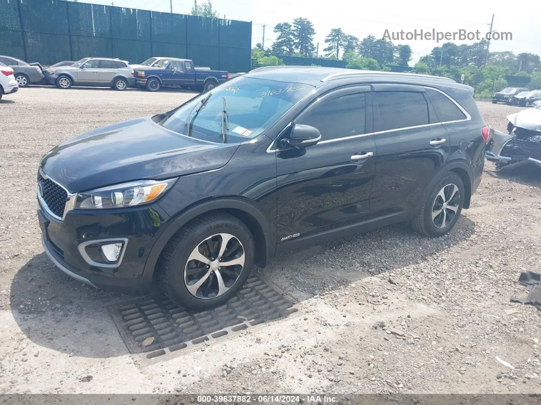 2017 Kia Sorento 3.3l Ex Black vin: 5XYPHDA54HG250582