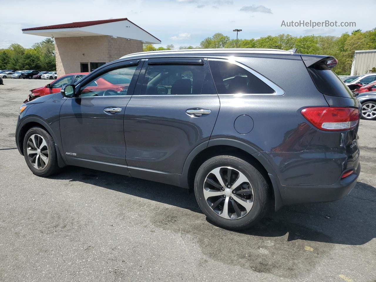 2017 Kia Sorento Ex Gray vin: 5XYPHDA54HG317956