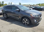 2017 Kia Sorento Ex Gray vin: 5XYPHDA54HG317956