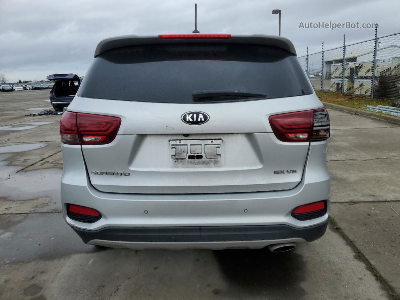 2020 Kia Sorento Ex Silver vin: 5XYPHDA54LG707111