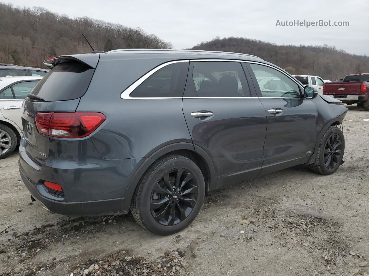 2020 Kia Sorento Ex Gray vin: 5XYPHDA55LG710549