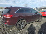 2018 Kia Sorento Ex Burgundy vin: 5XYPHDA56JG423539