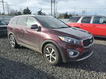 2018 Kia Sorento Ex Бордовый vin: 5XYPHDA56JG423539