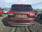 2018 Kia Sorento Ex Бордовый vin: 5XYPHDA56JG423539