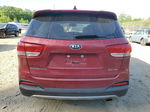 2018 Kia Sorento Ex Red vin: 5XYPHDA57JG366865