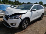 2018 Kia Sorento Ex White vin: 5XYPHDA57JG393287