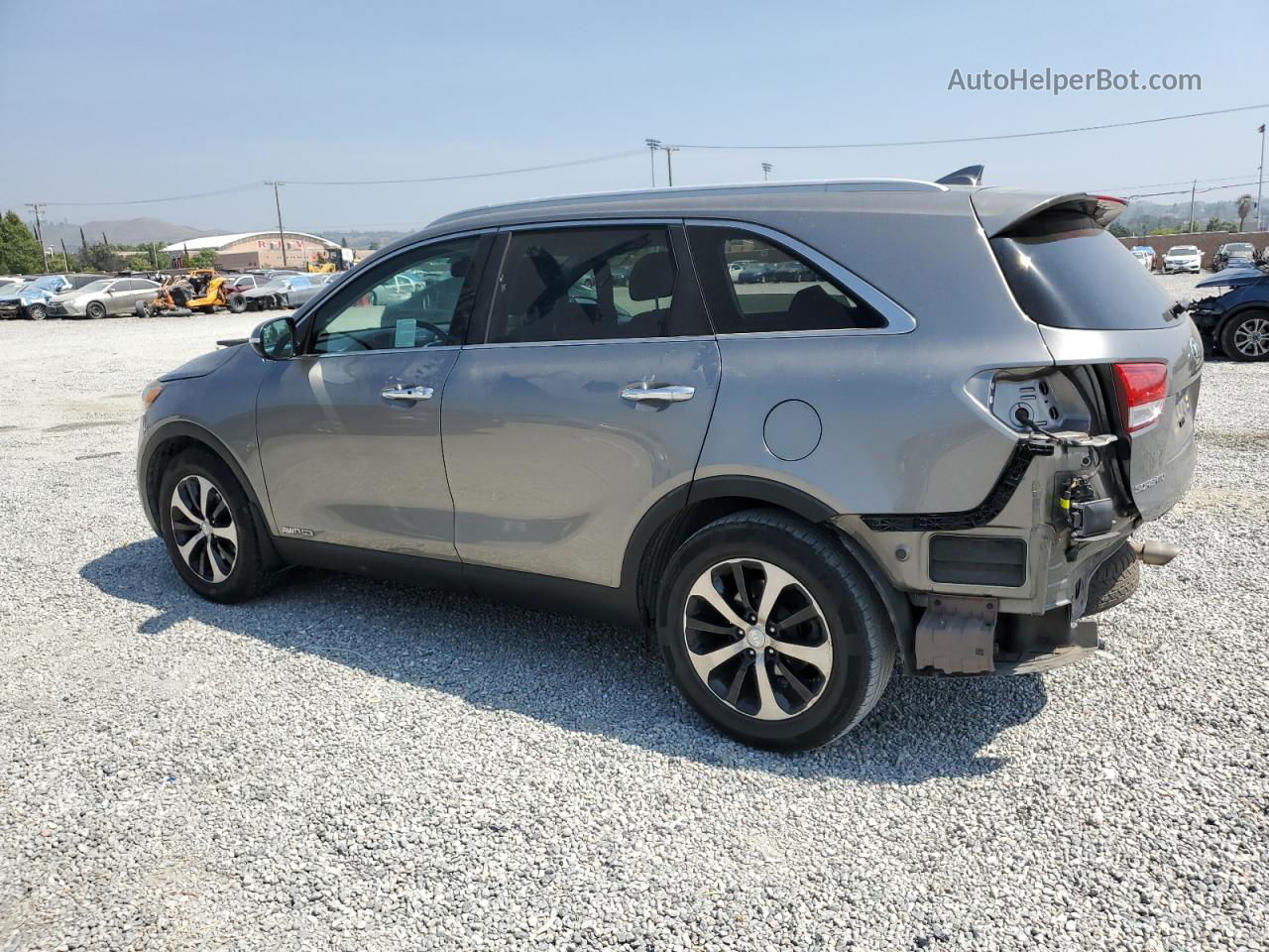 2017 Kia Sorento Ex Silver vin: 5XYPHDA58HG323856