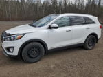 2018 Kia Sorento Ex White vin: 5XYPHDA58JG354496