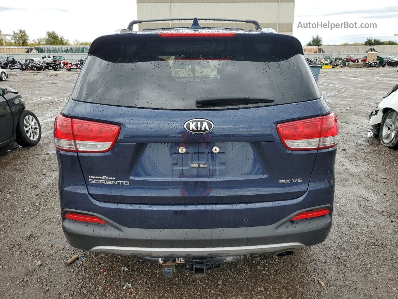 2018 Kia Sorento Ex Blue vin: 5XYPHDA58JG394173