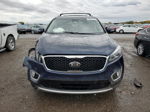 2018 Kia Sorento Ex Синий vin: 5XYPHDA58JG394173