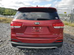 2018 Kia Sorento Ex Red vin: 5XYPHDA58JG408475