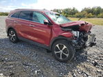 2018 Kia Sorento Ex Red vin: 5XYPHDA58JG408475