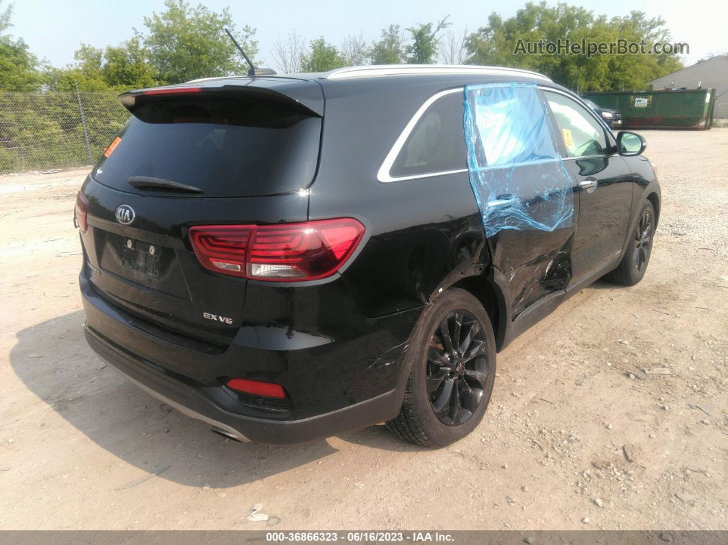 2020 Kia Sorento Ex V6 Black vin: 5XYPHDA58LG706205