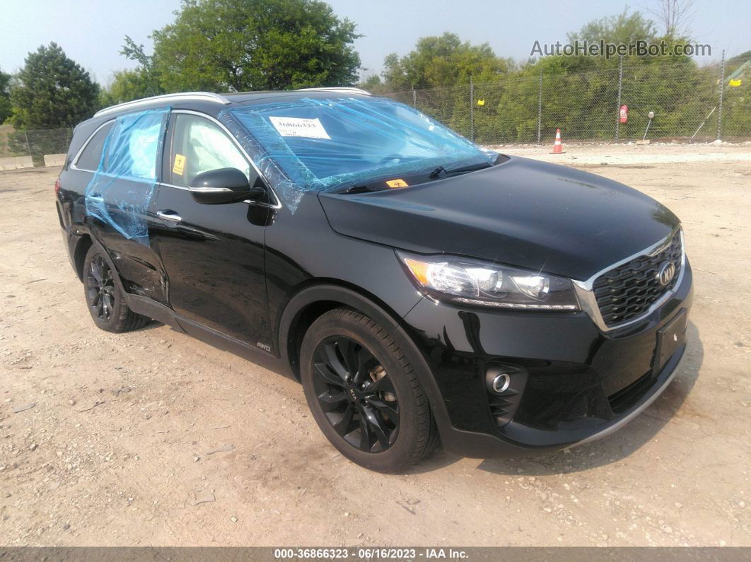 2020 Kia Sorento Ex V6 Black vin: 5XYPHDA58LG706205