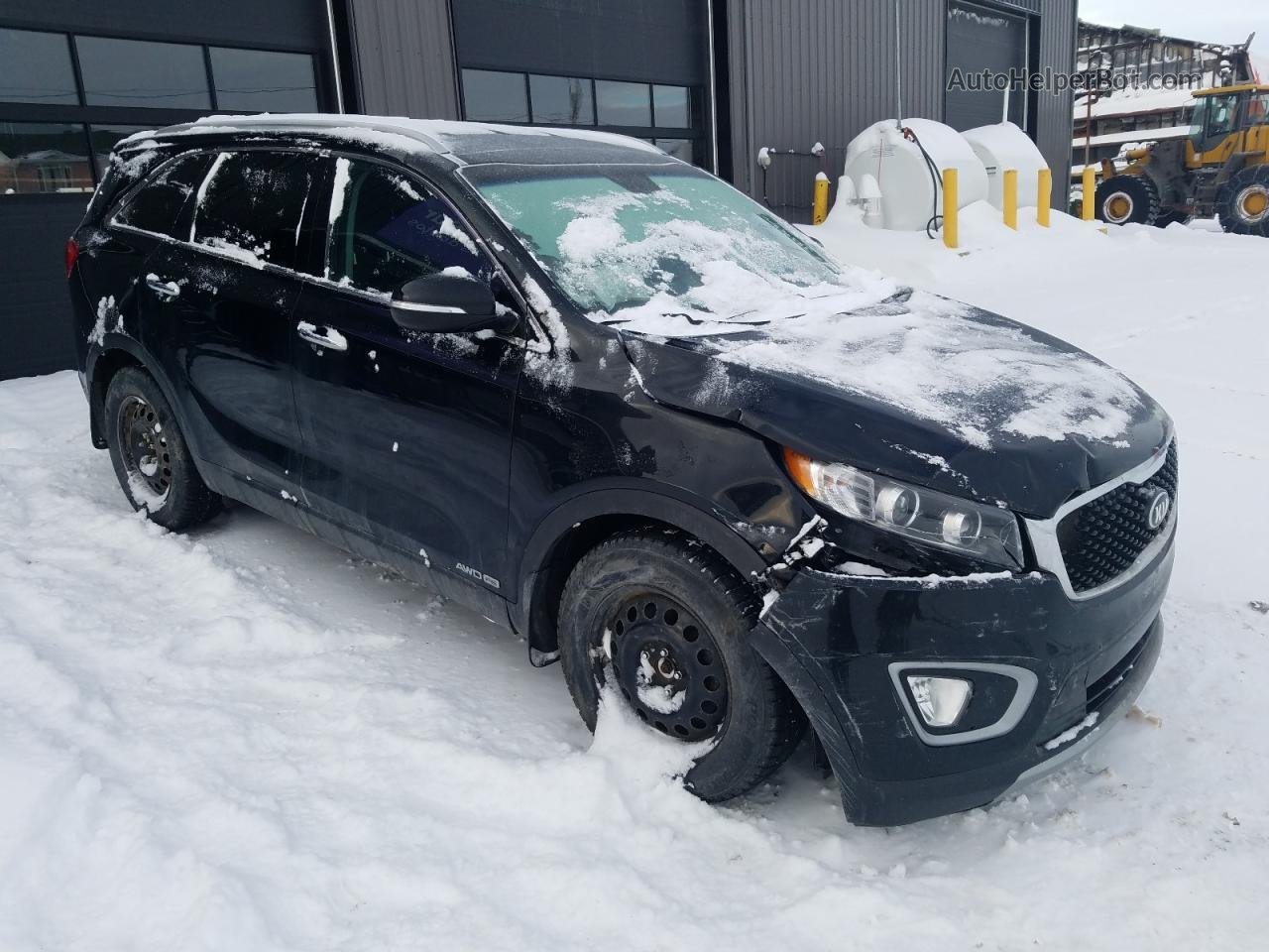 2017 Kia Sorento Ex Черный vin: 5XYPHDA59HG213916