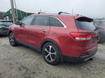 2017 Kia Sorento Ex Red vin: 5XYPHDA59HG323462